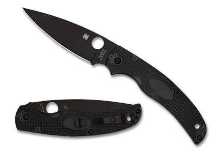 Spyderco Native Chief Black Lightweight with DLC Coated Blade, Part C244PBBK