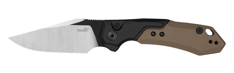 Kershaw Launch 19 Automatic Knife with CPM 154 Blade and Black-Anodized Aluminum Handle