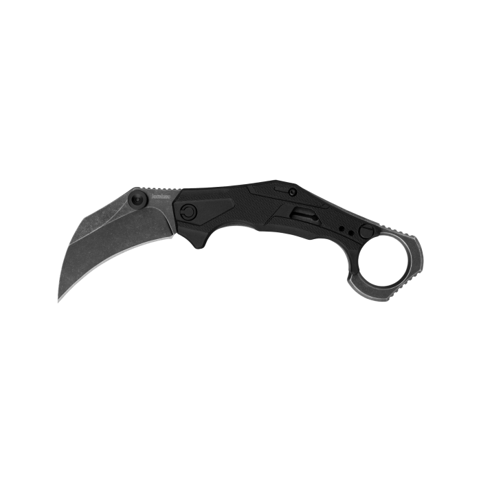 Kershaw Outlier Karambit Knife with Assisted Opening and BlackWash Finish