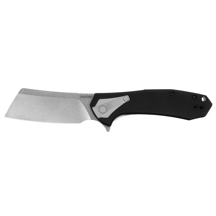 Kershaw Bracket XL Folding Cleaver with SpeedSafe Assisted Opening and Reversible Deep-Carry Clip