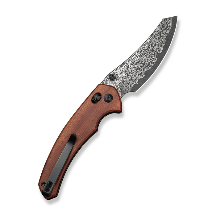 CIVIVI Knives Sixgill Knife C24050-DS1 with Damascus Blade and Guibourtia Handle