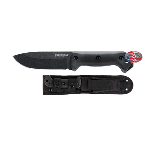 Ka-Bar Becker Campanion Multi-Use Camp Knife with Heavy-Duty Polyester Sheath