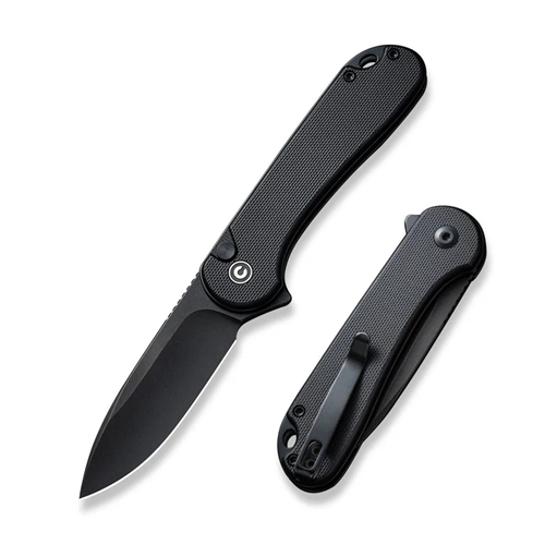 CIVIVI Knives Button Lock Elementum II Folding Knife with Nitro-V Steel Blade