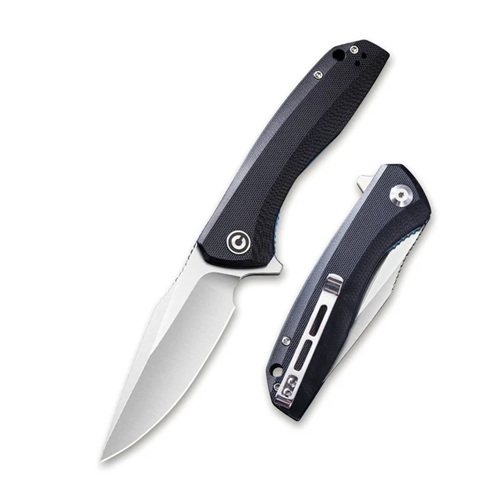CIVIVI Knives Baklash Knife Model C801C with 3.5-inch 9Cr18MoV Steel Blade and G10 Handle