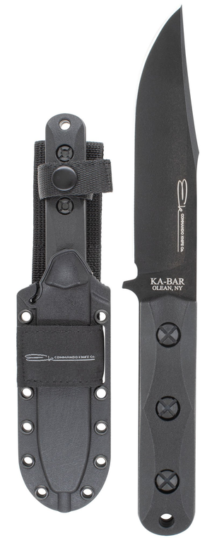 Ka-Bar EK50 Short Clip Point Knife with MOLLE Sheath