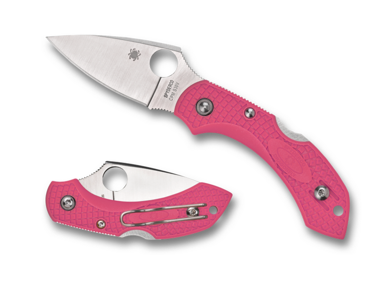 Spyderco Dragonfly 2 Pink Heals Folding Knife – Compact and Lightweight with CPM S30V Steel
