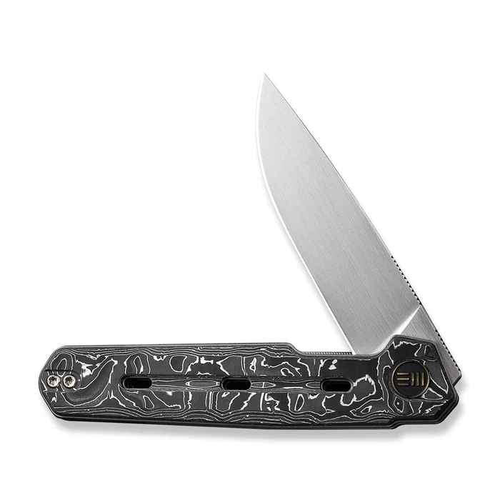 We Knife Navo Flipper Knife with Carbon Fiber Handle - Model WE22026-6