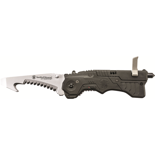 Smith & Wesson SW911N M.A.G.I.C. First Response Assisted Folding Knife for Emergency and Rescue Operations
