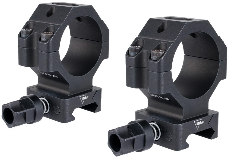 Trijicon AC22066 30mm High Scope Rings with Q-LOC Technology for Picatinny Rails