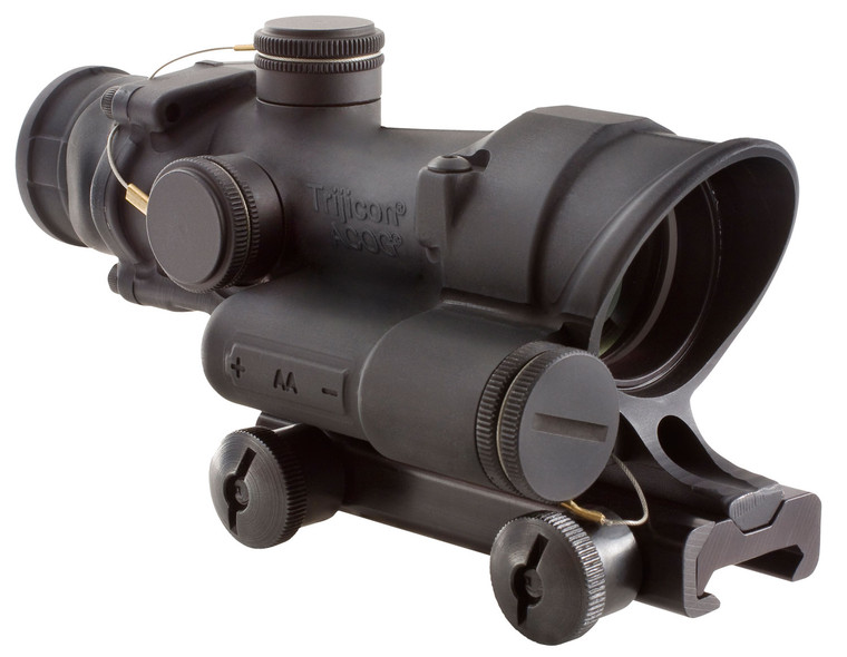 Trijicon TA02C 4x32 ACOG Rifle Scope with Green LED Crosshair for .223/5.56