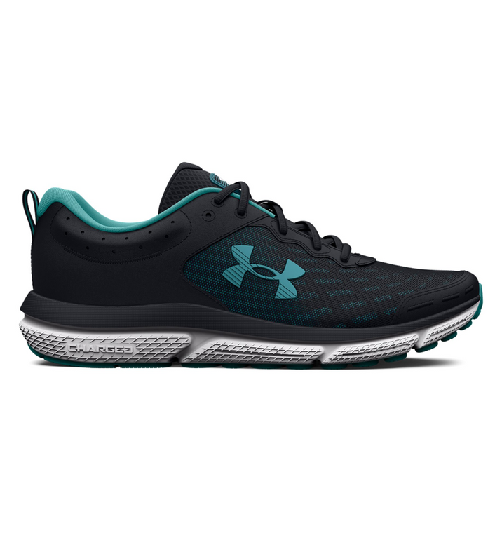Under Armour Women's UA Charged Assert 10 Running Shoes - Black/Blue, Size 7