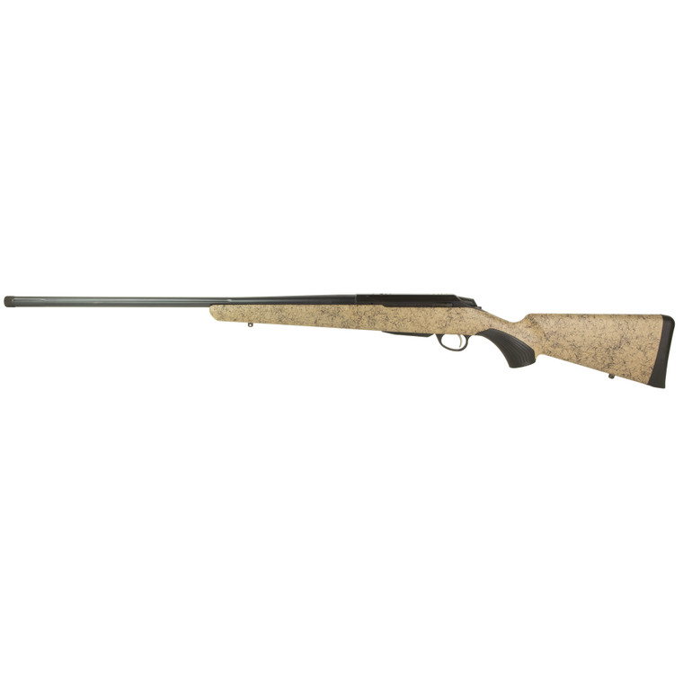 Tikka T3x Lite Roughtech Tan Bolt-Action Rifle with 24.3-Inch Barrel and Recoil Brake