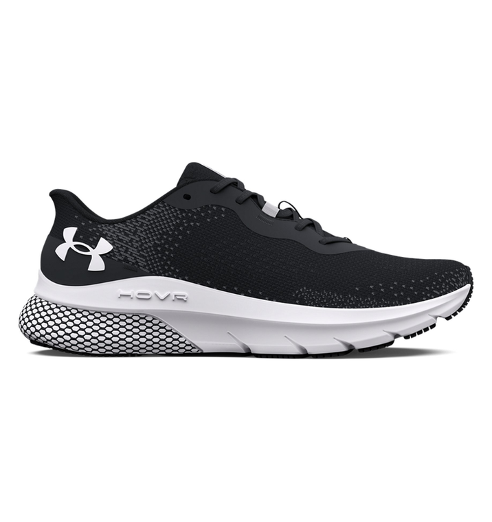 Under Armour Men's UA HOVR Turbulence 2 Running Shoes - Black/Jet Gray/White, Size 8
