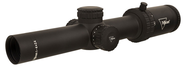 Trijicon Credo 1-4x24 Low Power Variable Riflescope with Green LED MRAD Ranging Reticle