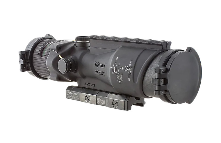 Trijicon TA648MGO-M240 6x48 ACOG Rifle Scope with Green Horseshoe/Dot Reticle