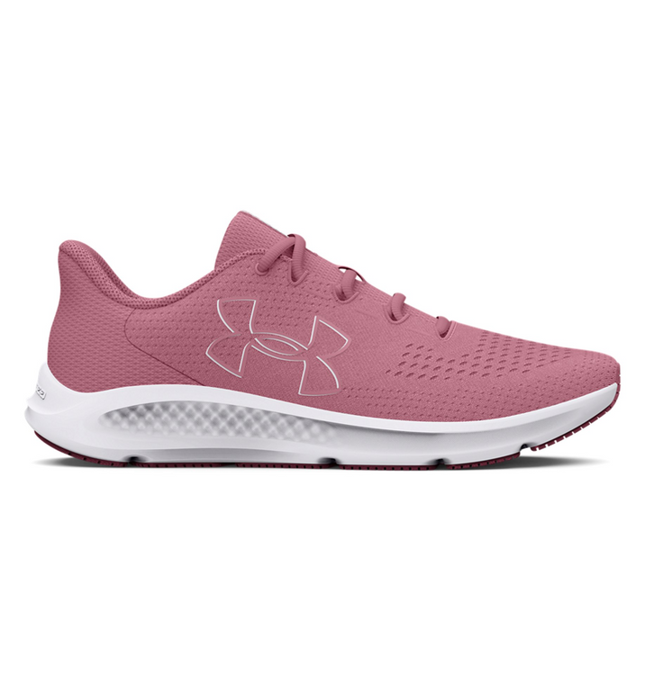 Under Armour Women's UA Charged Pursuit 3 Big Logo Running Shoes Size 10.5 - Pink Elixir