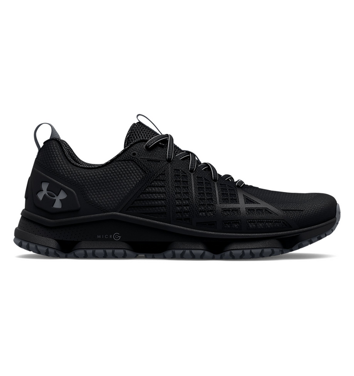 Under Armour UA Micro G Strikefast Tactical Shoes - Size 8.5, Black