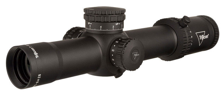Trijicon Credo FFP 1-8x28 MRAD Segmented Circle Riflescope - 34mm Tube for Tactical & Precision Shooting