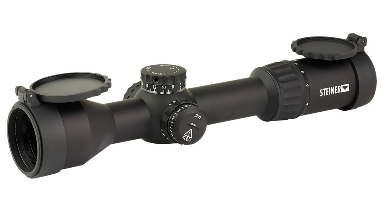 Steiner HX6 3-18x50mm Rifle Scope with Illuminated MHR Reticle and 30mm Tube