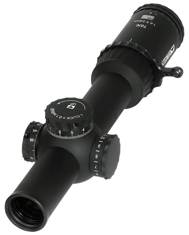 Steiner T6Xi 1-6x24 Rifle Scope with Illuminated KC-1 MIL Reticle and 30mm Tube