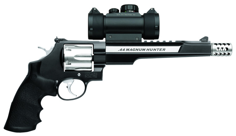 Smith & Wesson Model 629 Hunter .44 Magnum Revolver with Red/Green Dot Sight, 7.5 Inch Barrel