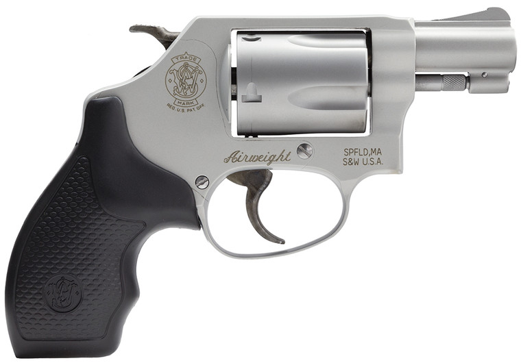 Smith & Wesson M637 J-Frame Revolver - 38 Special +P, 1.88-inch Barrel, 5-Round Capacity