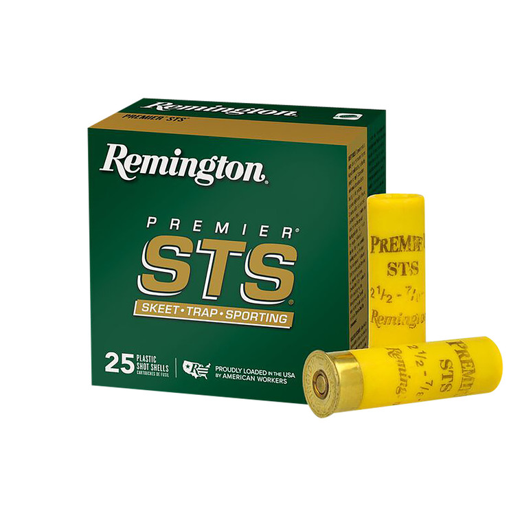 Remington Ammunition STS Target Loads 20 Gauge, 2.75 Inch, 7/8 oz, Shot Size 9, 1200 fps, 25 Rounds Per Box