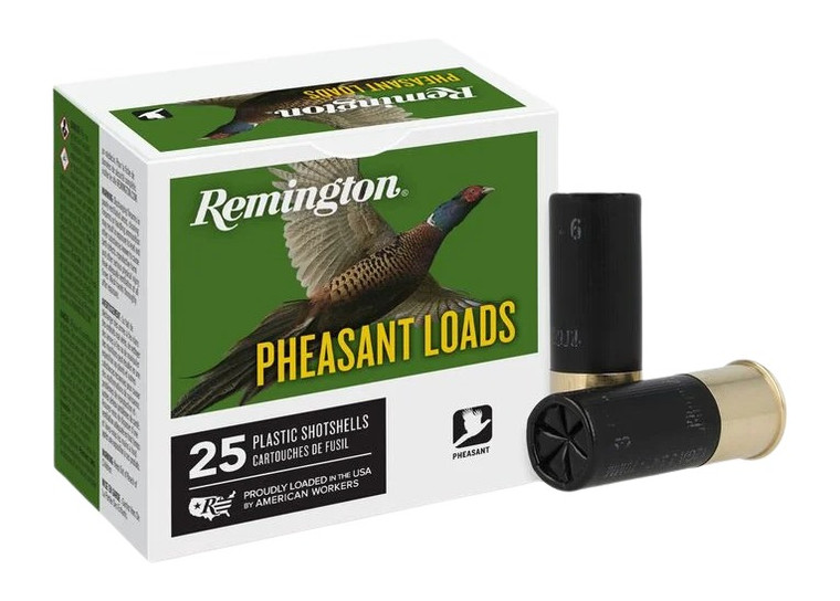 Remington Ammunition 20050 Pheasant Loads for 12 Gauge Hunting, 2.75 Inch, 1 1/4 Oz, Shot Size 7.5