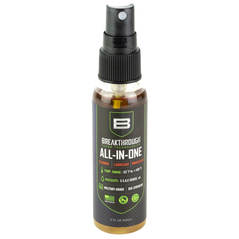 Breakthrough Clean Technologies BCT Battle Born All-In-One CLP 2oz - Multi-Purpose Cleaner and Lubricant
