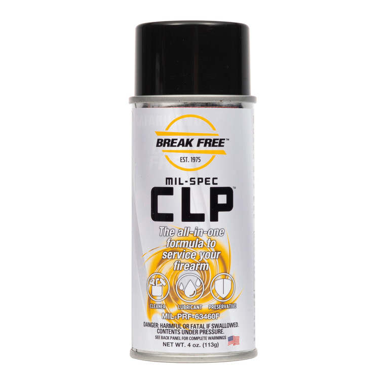 BreakFree CLP Aero 4oz Aerosol - All-in-One Gun Cleaner, Lubricant & Protectant