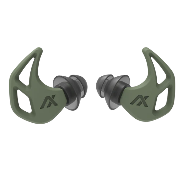 Axil X20 Slate Green Earplugs – Customizable Hearing Protection for Noise Environments