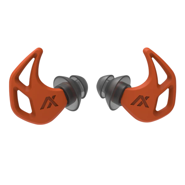 Axil X20 Blaze Orange Earplugs – Customizable Hearing Protection for Noisy Environments