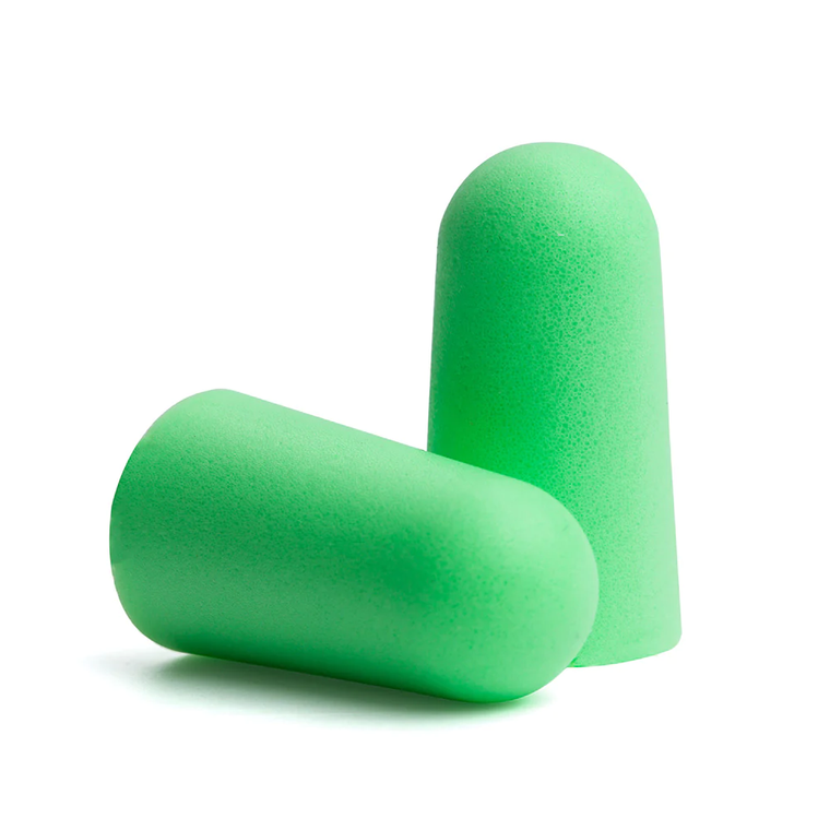 Axil Foam Ear Plugs - 50 Pair Individually Wrapped Pack, Noise Reduction Hearing Protection