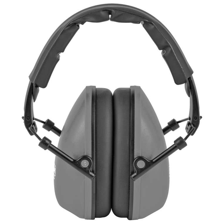 Champion Traps & Targets Slim Earmuffs in Black – Hearing Protection for Shooting Activities