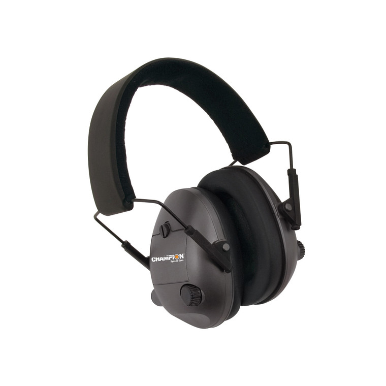 Champion Traps & Targets 21dB NRR Electronic Ear Muffs in Black
