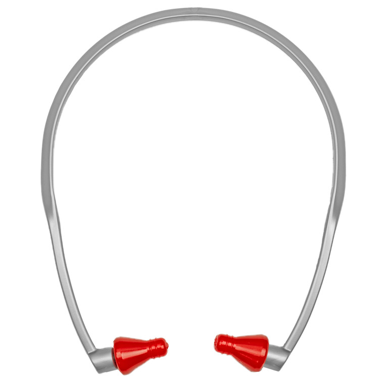 Radians Rad Band Ear Plugs with Red Rubber Material, Model RB1150
