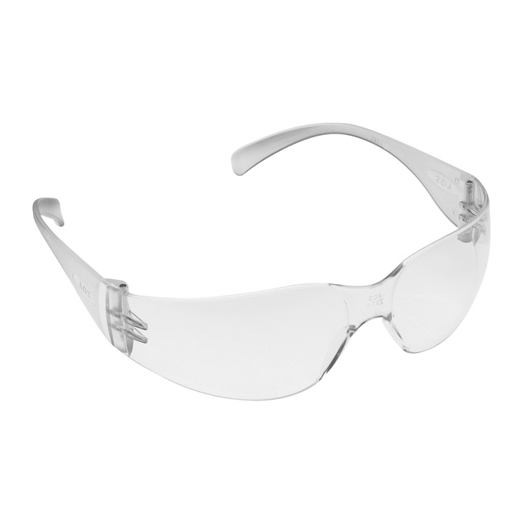 3M Peltor Virtua Protective Glasses Clear – Lightweight Unisex Safety Eyewear with Wraparound Coverage