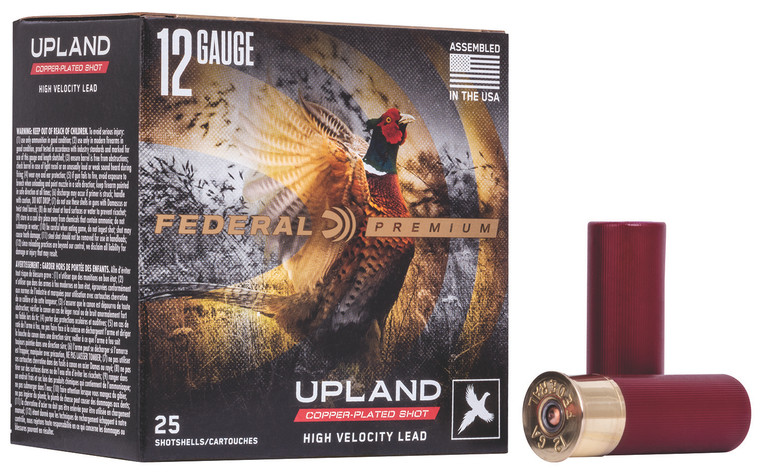 Federal Premium Wing-Shok High-Velocity 12 Gauge Hunting Ammo, 2.75 inch, 1 3/8 oz, Shot Size 4