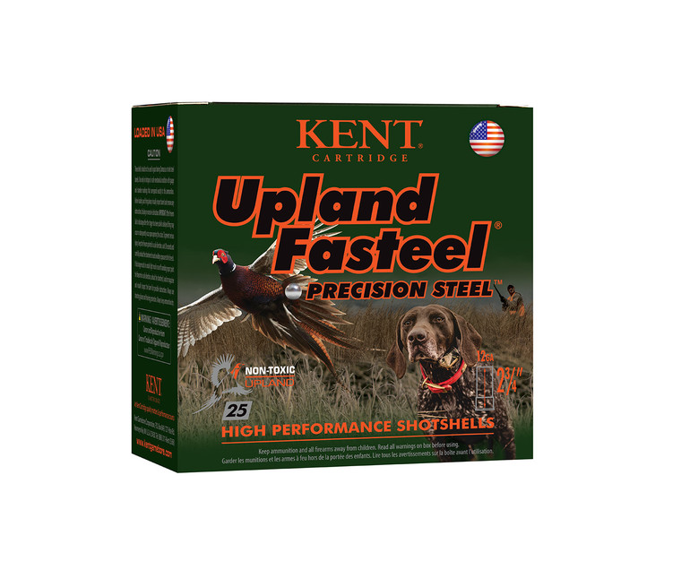 Kent Cartridge K122US325 All-Weather Upland Steel Shot for 12 Gauge Hunting