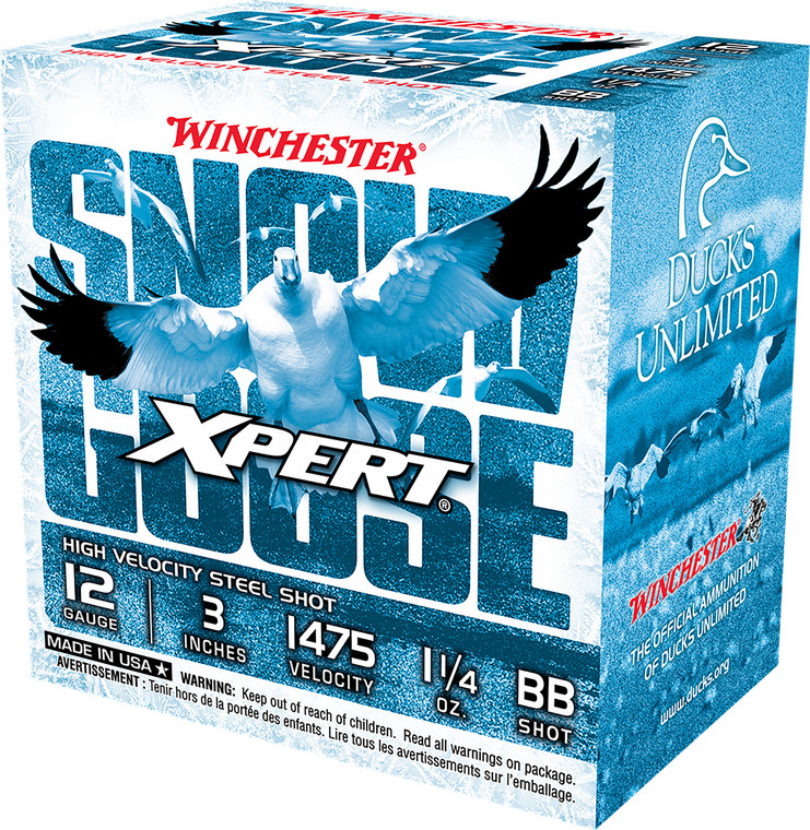 Winchester Ammo Xpert Snow Goose 12 Gauge 3-inch BB Steel Shotshells (WXS123BB)