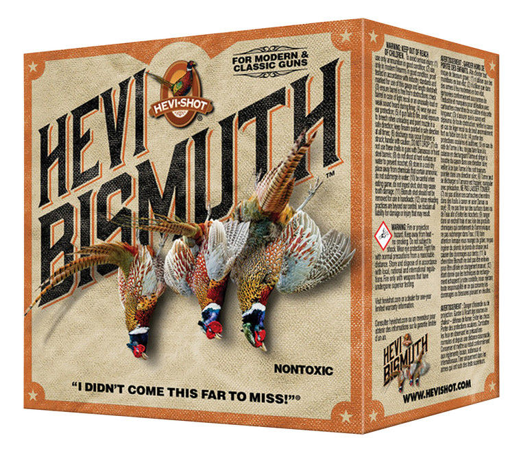 Hevi-Shot HEVI HS16713 Bismuth 16 Gauge Shotshells – 2¾ Inch, 1 1/8 Oz, Shot Size 3, 1325 fps, 25 Rounds per Box