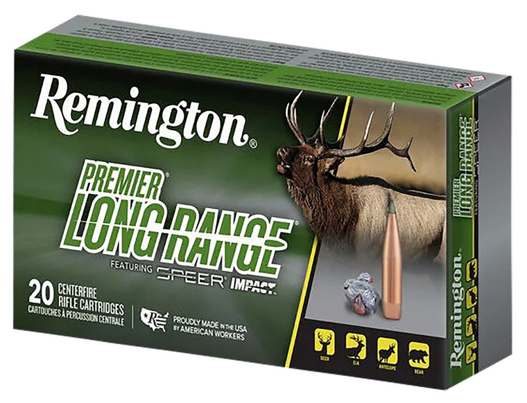 Remington Ammunition R28829 7mm PRC Speer Impact Long Range Hunting Rounds (20 Rounds per Box)