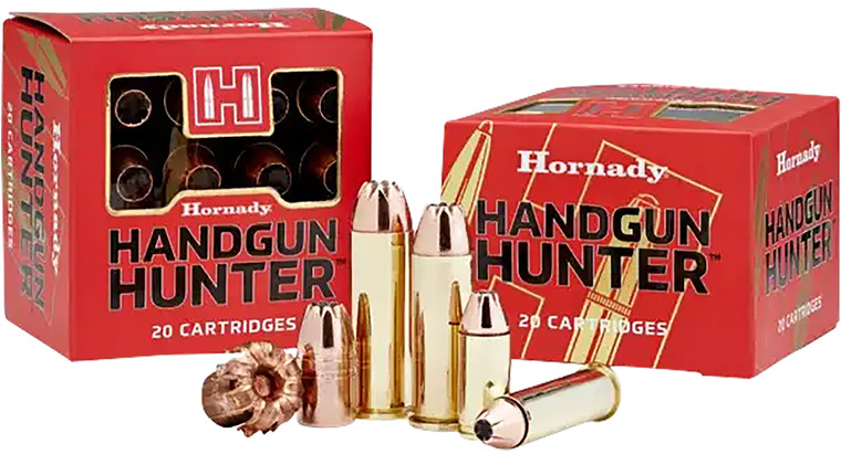 Hornady Handgun Hunter .454 Casull MonoFlex 200 Grain Centerfire Handgun Rounds (20 Rounds per Box, 10 Boxes per Case)