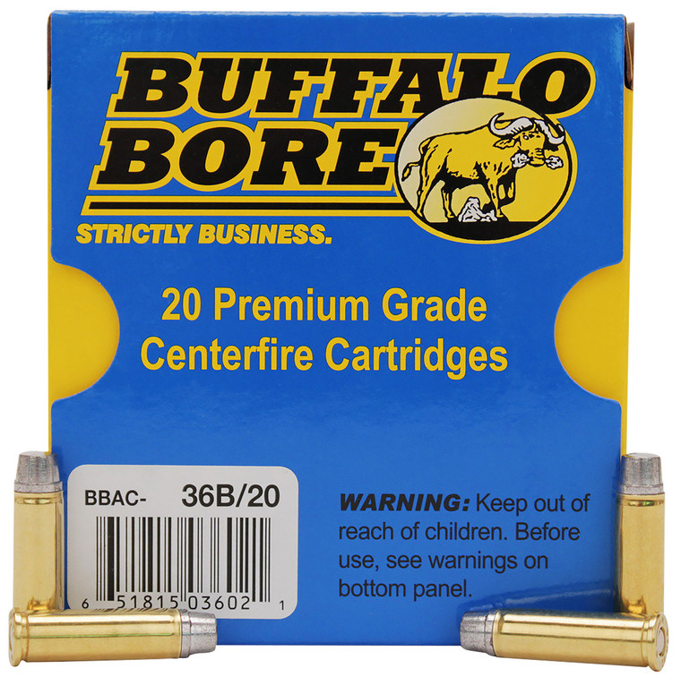 Buffalo Bore Ammunition 36B20 .32 H&R Magnum +P 130 Grain Hard Cast Handgun Ammunition