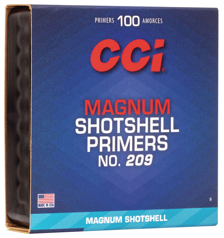CCI 9   209M   SHOTSHELL      PRIMR   1000/5
