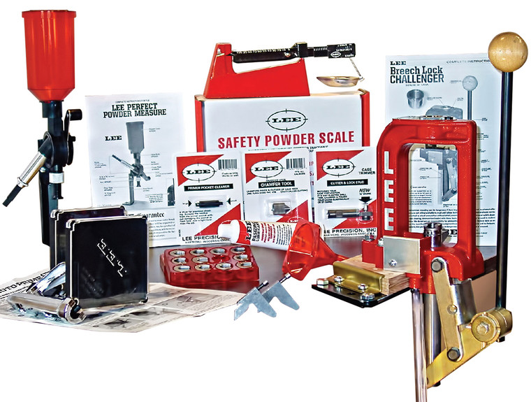 Lee 90030 Breech Lock Challenger Reloading Press Kit with Auto Prime