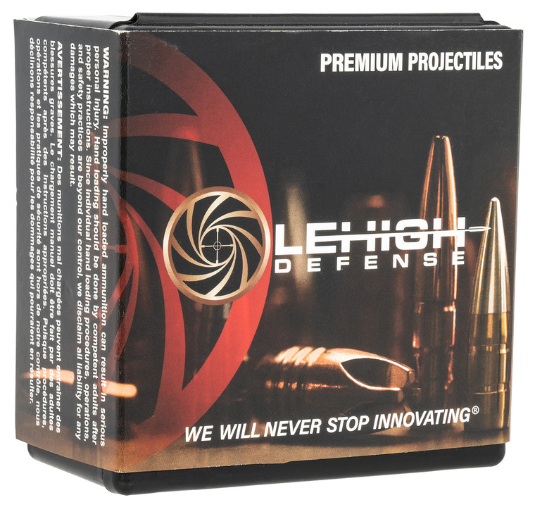 LEHIGH DEFENSE 09451190LP .451 Caliber 190 Grain Xtreme Defense Fluid Transfer Monolithic Bullets