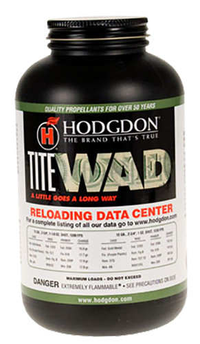 Hodgdon Titewad Smokeless Shotgun Powder, 1 lb, Part Number TW1