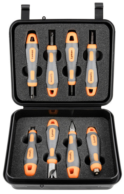 Lyman 7810212 Universal 8-Piece Case Prep Accessory Tool Set