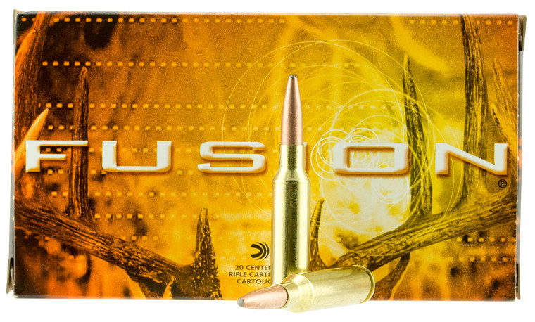 Federal Fusion 6.5 Creedmoor 140 Grain Bonded Soft Point Centerfire Rifle Ammunition (20 Rounds per Box)